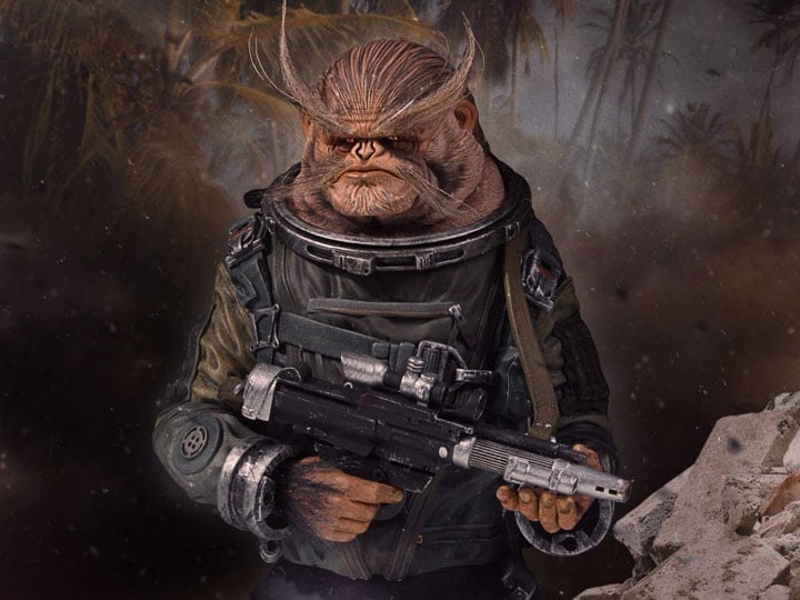 Rogue One: A Star Wars Story Bistan Collectible Mini Bust Gallery Image 1