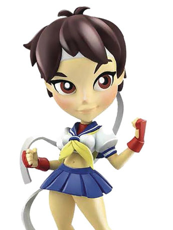 Street Fighter Knockouts Vinyl Figure - Sakura Gallery Image 2