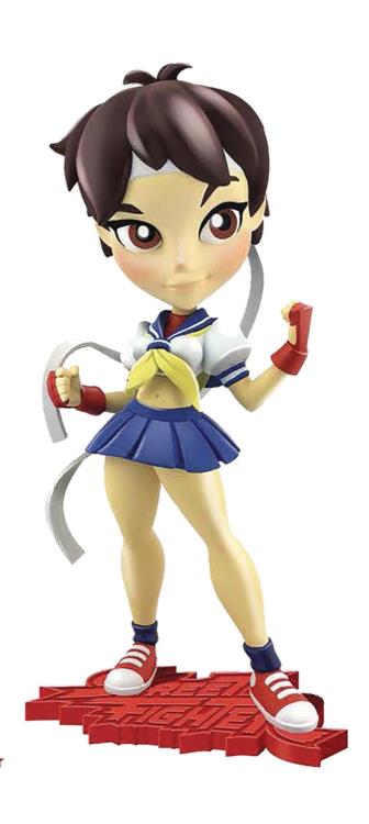 Street Fighter Knockouts Vinyl Figure - Sakura Gallery Image 3