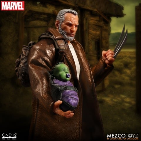 Mezco Old Man Logan | Old Man Logan with Baby Hulk