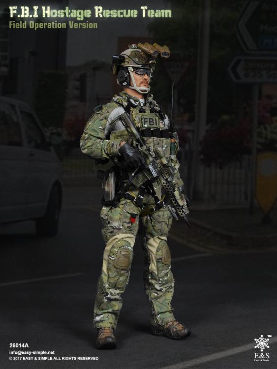 F.B.I. Hostage Rescue Team (Field Operation Ver.) 1/6 Scale Figure Gallery Image 4