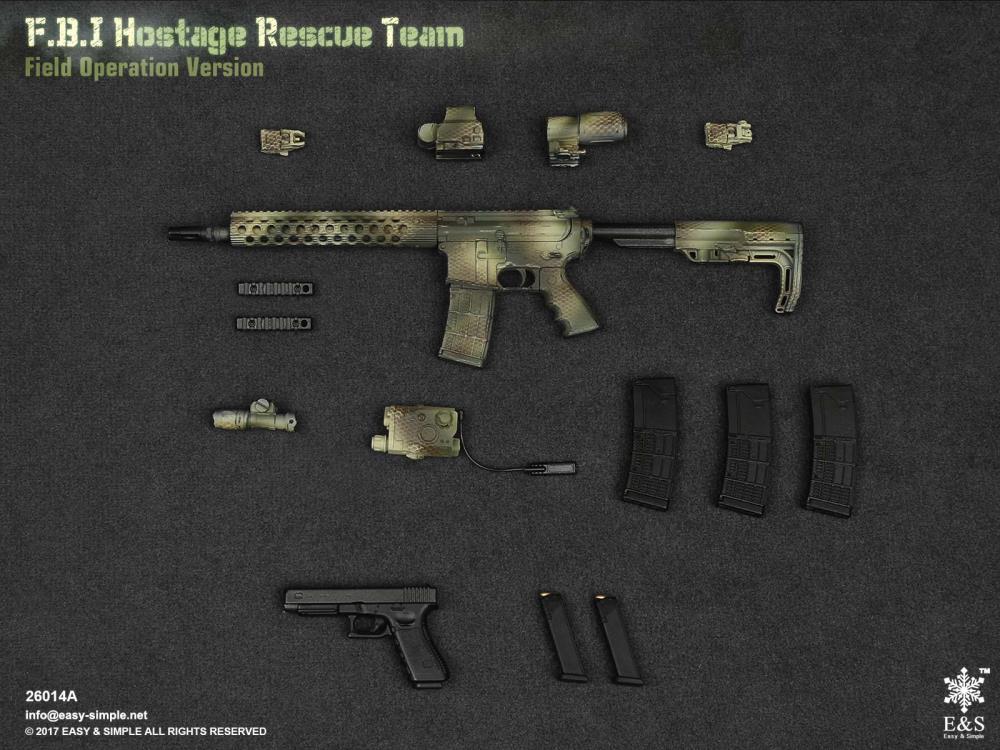 F.B.I. Hostage Rescue Team (Field Operation Ver.) 1/6 Scale Figure Gallery Image 11