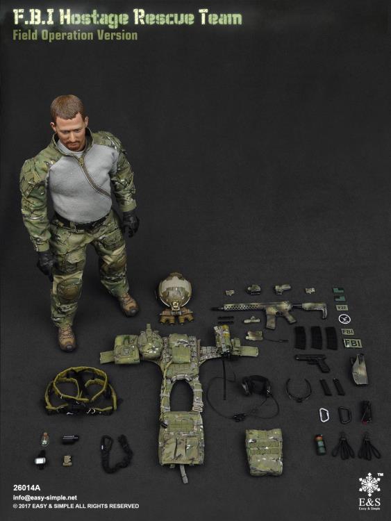F.B.I. Hostage Rescue Team (Field Operation Ver.) 1/6 Scale Figure Gallery Image 12