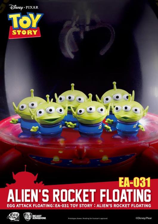 Toy Story Egg Attack EA-031 Magnetic Floating Aliens Rocket PX