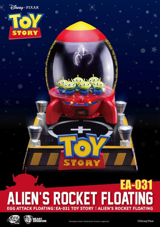 Toy Story Egg Attack EA-031 Magnetic Floating Aliens Rocket PX