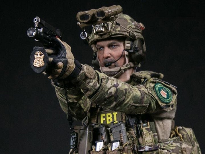 FBI HRT Agent Hostage Rescue Team 1:6 figure Damtoys 78042 1/6FBI