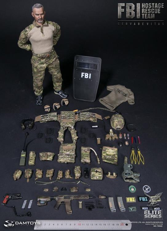1/6 Scale FBI HRT Hostage Rescue Team Agent