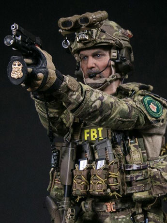 1/6 Scale FBI HRT Hostage Rescue Team Agent