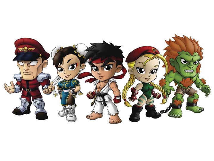 Street Fighter Lil' Knockouts Mini Vinyl Figure Series 1 Random Figure Gallery Image 1