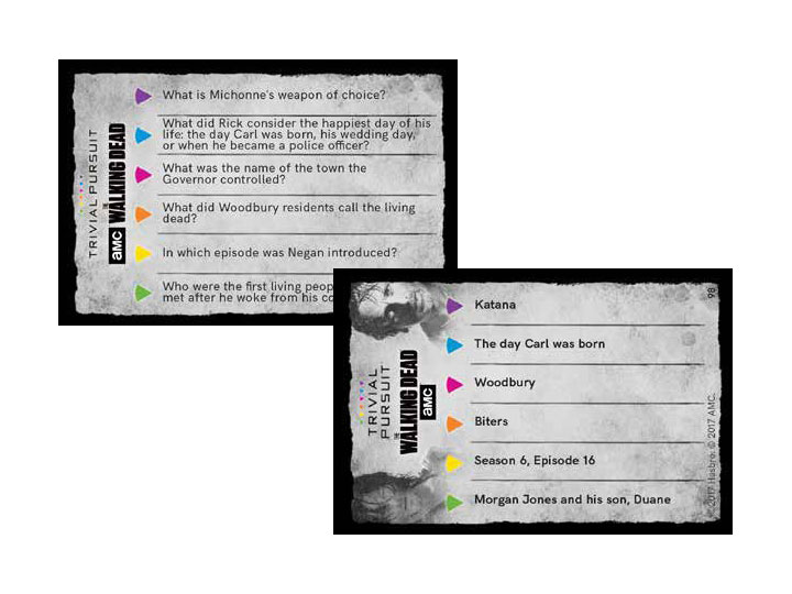 Trivial Pursuit: AMC The Walking Dead Gallery Image 3