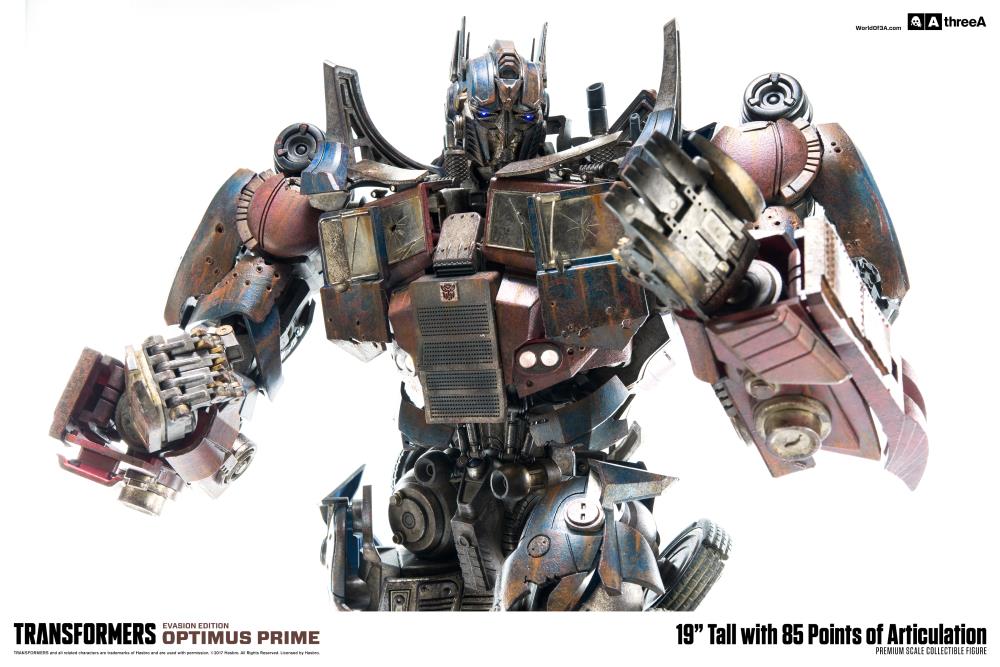 Transformers: Age of Extinction Optimus Prime Evasion Edition Premium Scale 19" Collectible Figure Gallery Image 10