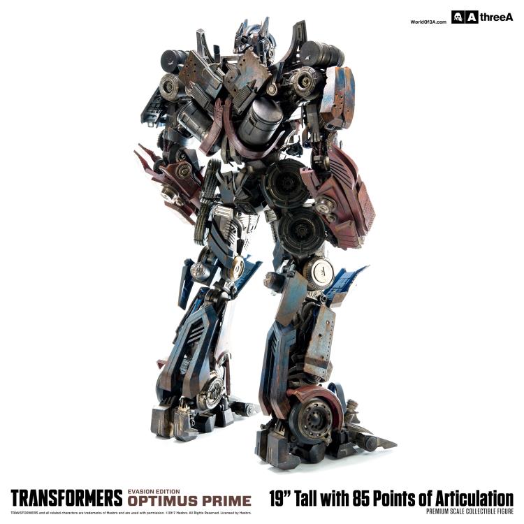 Transformers: Age of Extinction Optimus Prime Evasion Edition Premium Scale 19" Collectible Figure Gallery Image 5