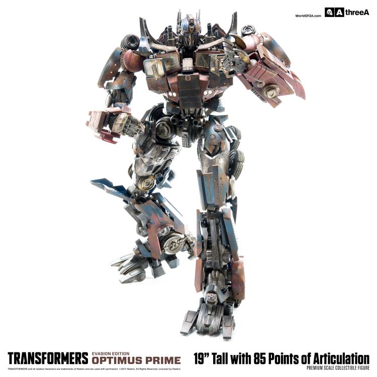 Transformers: Age of Extinction Optimus Prime Evasion Edition Premium Scale 19" Collectible Figure Gallery Image 4