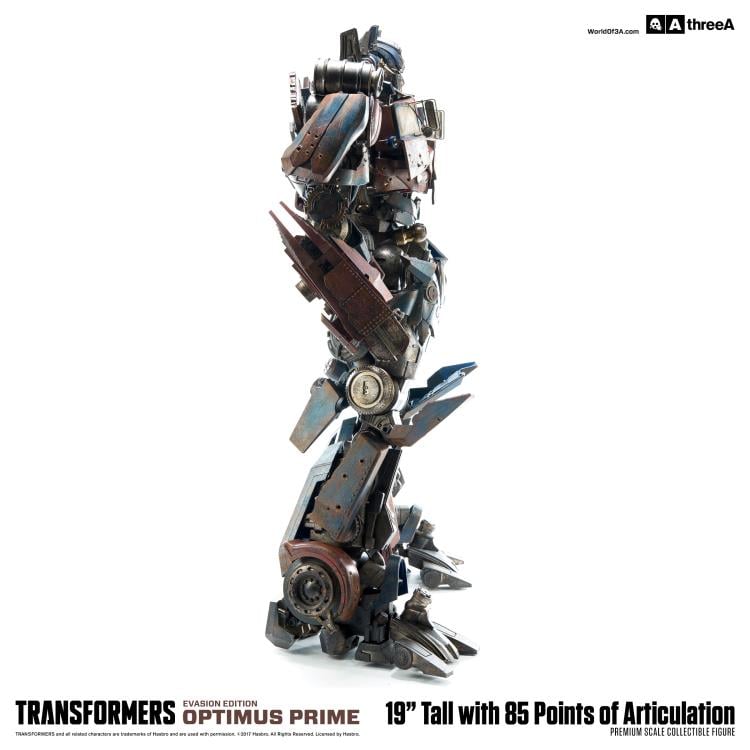 Transformers: Age of Extinction Optimus Prime Evasion Edition Premium Scale 19" Collectible Figure Gallery Image 7