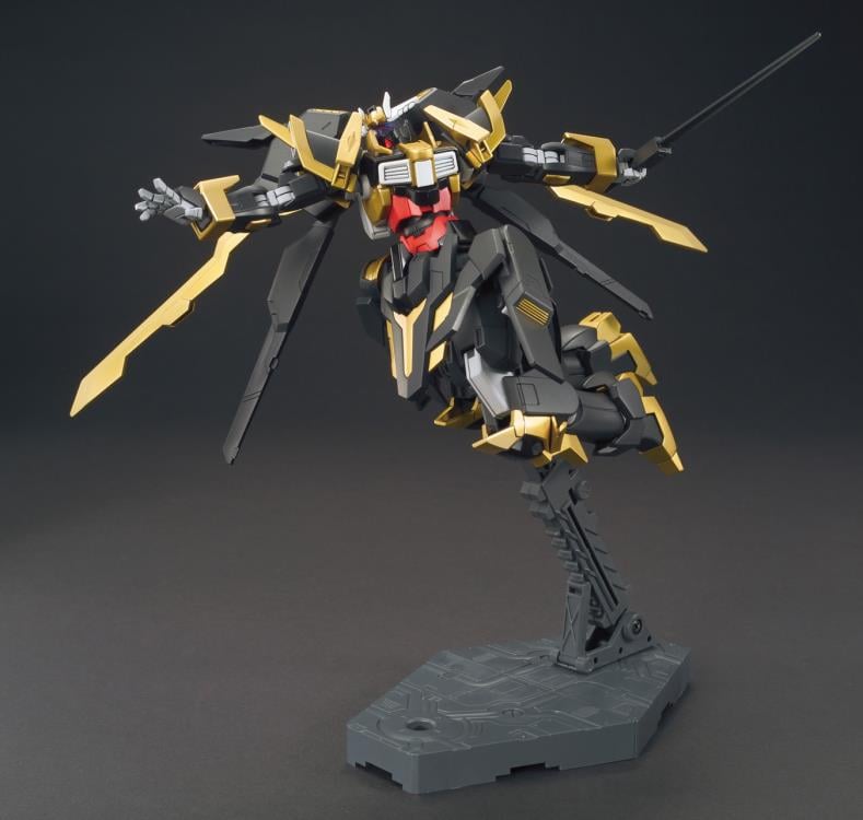 Gundam Build Fighters Amazing Ready HGBF Gundam Schwarz Ritter 1/144 Scale Model Kit Gallery Image 7