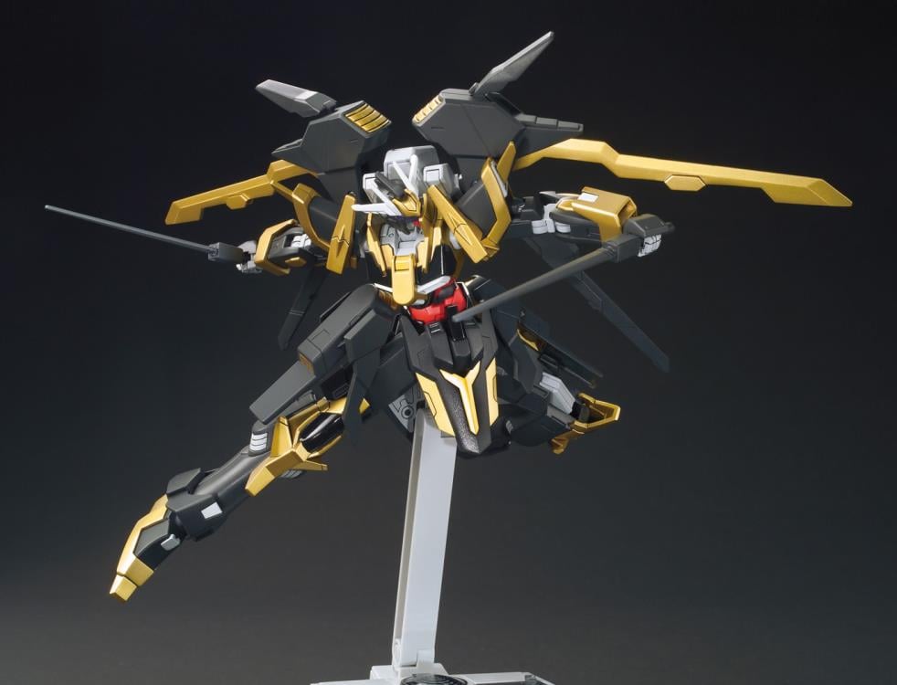 Gundam Build Fighters Amazing Ready HGBF Gundam Schwarz Ritter 1/144 Scale Model Kit Gallery Image 8