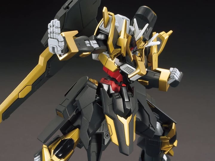 Gundam Build Fighters Amazing Ready HGBF Gundam Schwarz Ritter 1/144 Scale Model Kit Gallery Image 1