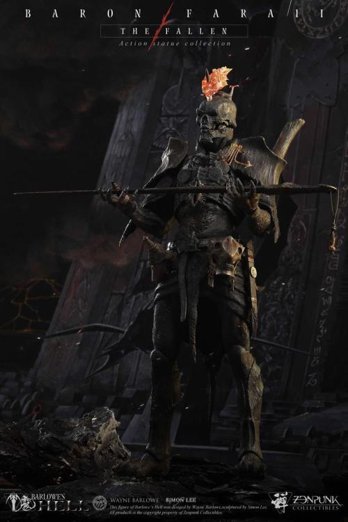 Barlowe's Hell 1/6 Scale Figure - Baron Faraii The Fallen General Gallery Image 4
