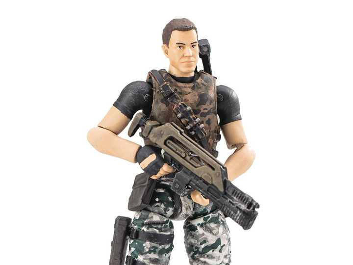 Aliens: Colonial Marines Jeremy Cruz 1:18 Scale Action Figure Gallery Image 1