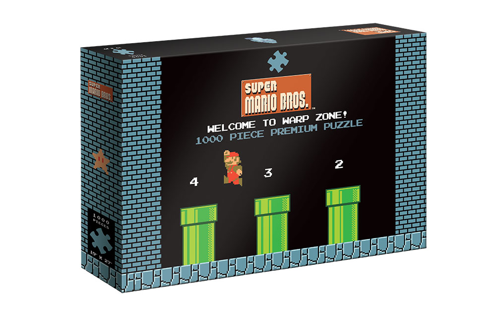 Super Mario Bros. Premium 1000-Piece Puzzle Welcome to Warp Zone Gallery Image 3