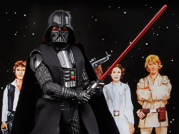 Star Wars 40th Anniversary The Black Series 6" Darth Vader Legacy Pack Gallery Image 1