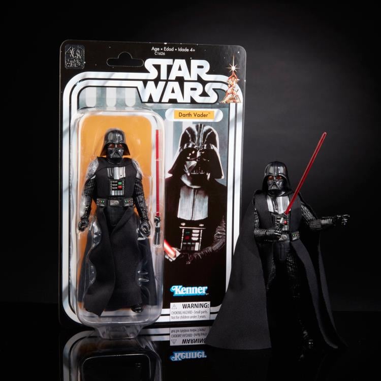 Star Wars 40th Anniversary The Black Series 6" Darth Vader Legacy Pack Gallery Image 5