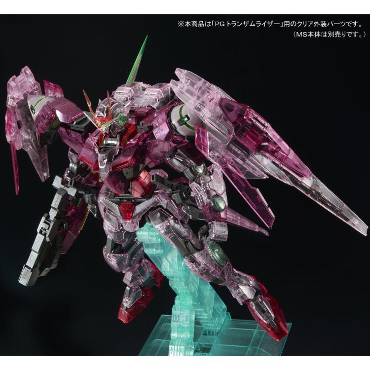 Mobile Suit Gundam 00 PG Gundam 00 & Raiser (Trans-am Mode Clear Color) 1/60 Scale Armor Set Exclusive Gallery Image 3