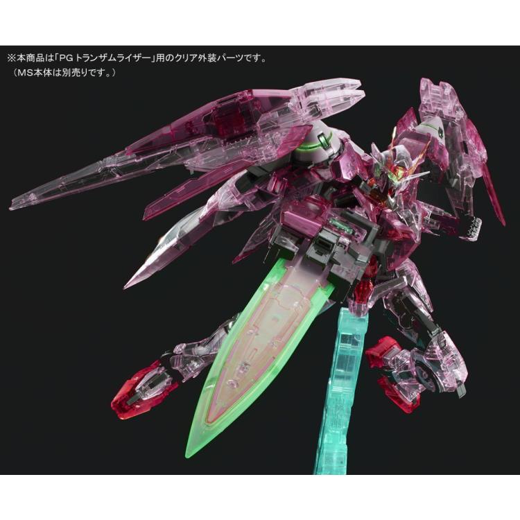 Mobile Suit Gundam 00 PG Gundam 00 & Raiser (Trans-am Mode Clear Color) 1/60 Scale Armor Set Exclusive Gallery Image 4