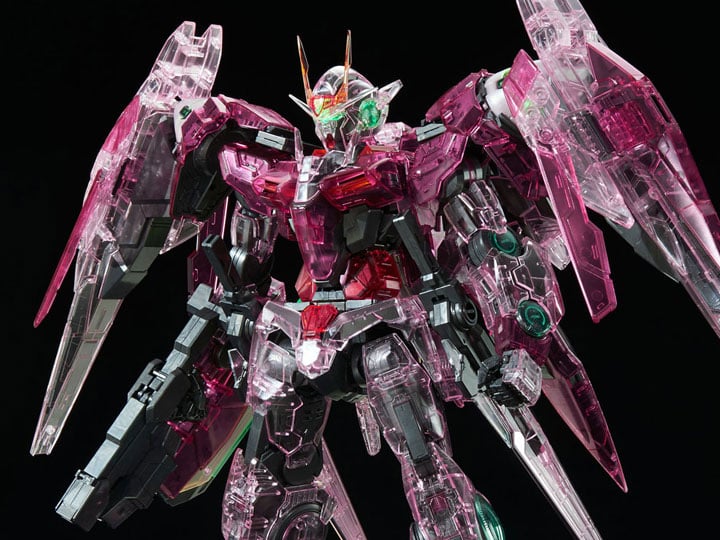 Mobile Suit Gundam 00 PG Gundam 00 & Raiser (Trans-am Mode Clear Color) 1/60 Scale Armor Set Exclusive Gallery Image 1
