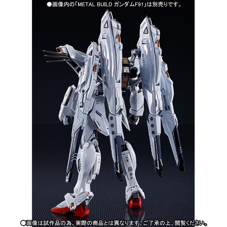 L BUILD GUNDAM F91 オプションセット付き Mobile Suit Gundam F91 Metal Build Gundam F91 MSV Option Set Exclusive