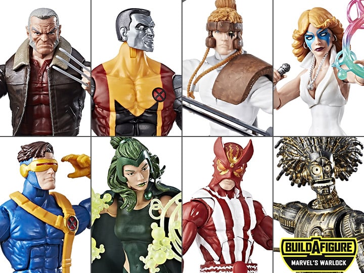 X-Men Marvel Legends Wave 2 Set of 7 Figures (Warlock BAF) Gallery Image 1