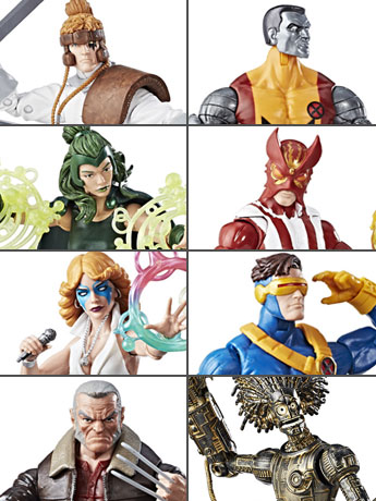 X-Men Marvel Legends Wave 2 Set of 7 Figures (Warlock BAF) Gallery Image 2