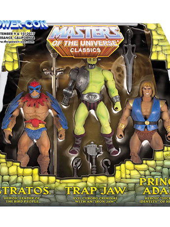 Masters of the Universe Classics #1 Power-Con 2017 Exclusive Three-Pack