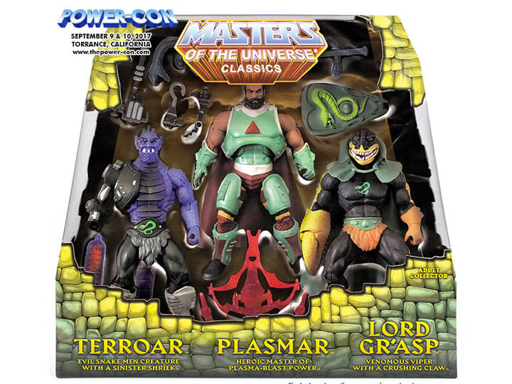 Masters of the Universe Classics #2 Power-Con 2017 Exclusive Three-Pack Gallery Image 1