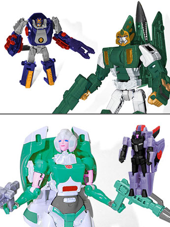 Transformers Subscription Figure 5.0 - Fractyl & Scorponok with Lifeline & Quickslinger Gallery Image 2