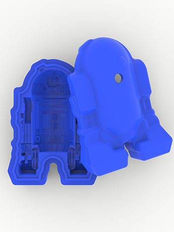 Star Wars R2-D2 (A New Hope) Silicone Mold Gallery Image 2