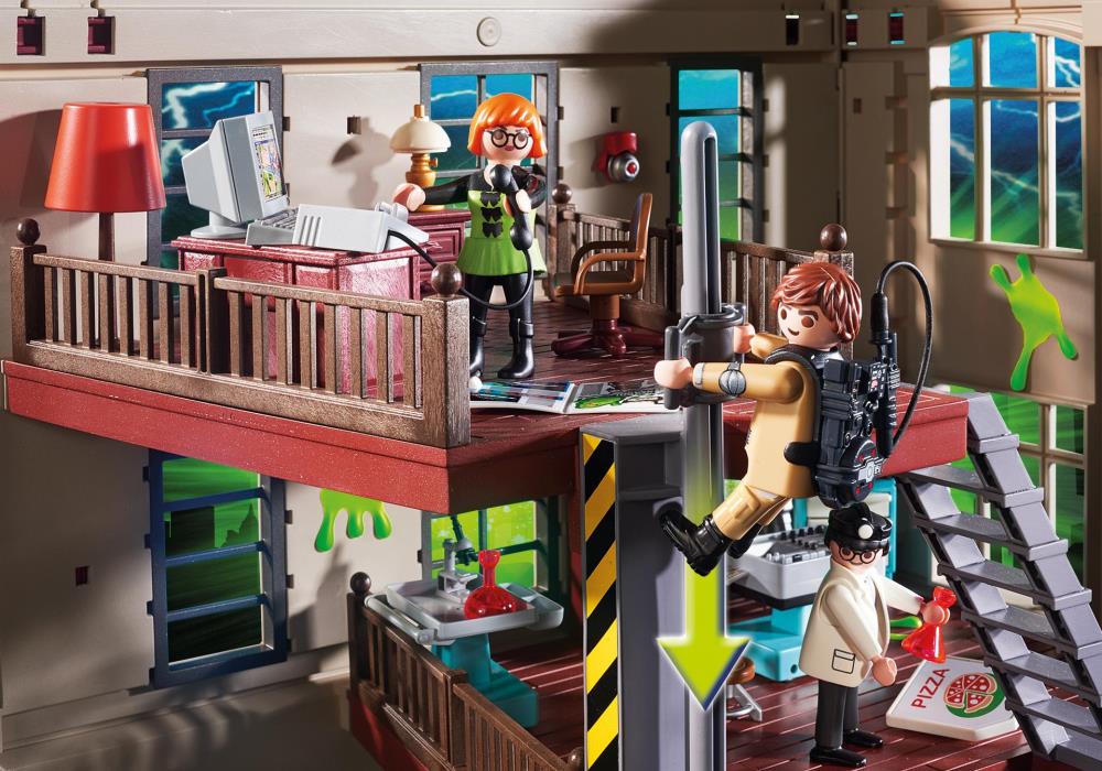 Ghostbusters Playmobil Firehouse Playset Gallery Image 5