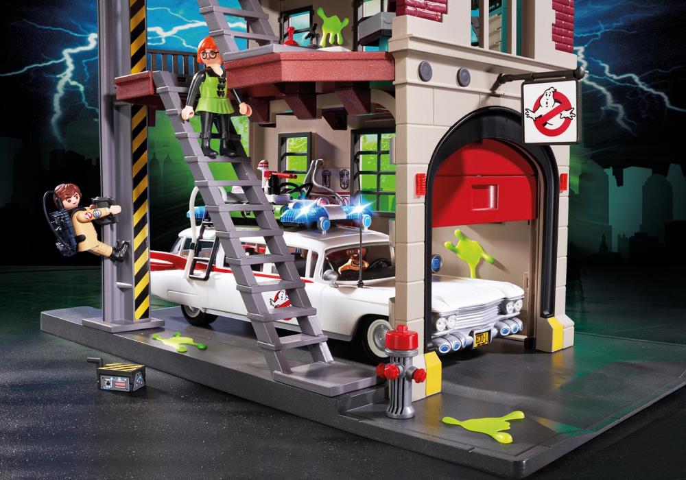 Ghostbusters Playmobil Firehouse Playset Gallery Image 7