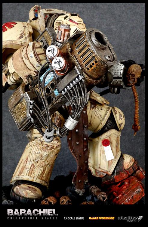 Space Hulk: Deathwing Terminator Barachiel 1/4 Scale Statue Gallery Image 7
