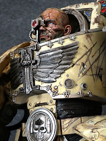 Space Hulk: Deathwing Terminator Barachiel 1/4 Scale Statue Gallery Image 2