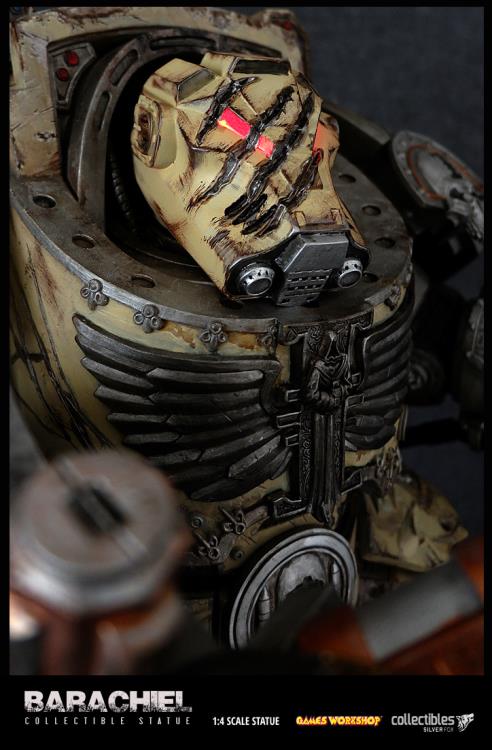 Space Hulk: Deathwing Terminator Barachiel 1/4 Scale Statue Gallery Image 11