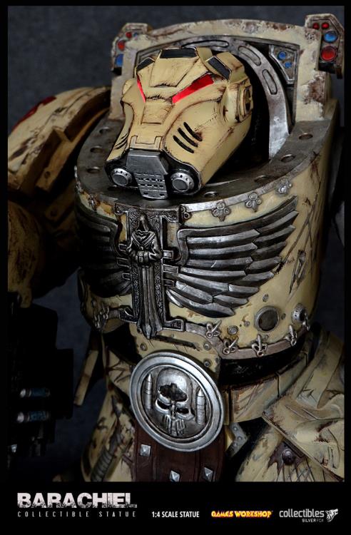 Space Hulk: Deathwing Terminator Barachiel 1/4 Scale Statue Gallery Image 10