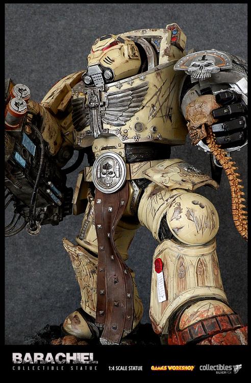 Space Hulk: Deathwing Terminator Barachiel 1/4 Scale Statue Gallery Image 3