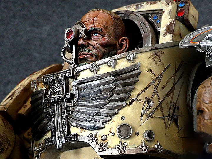 Space Hulk: Deathwing Terminator Barachiel 1/4 Scale Statue Gallery Image 1