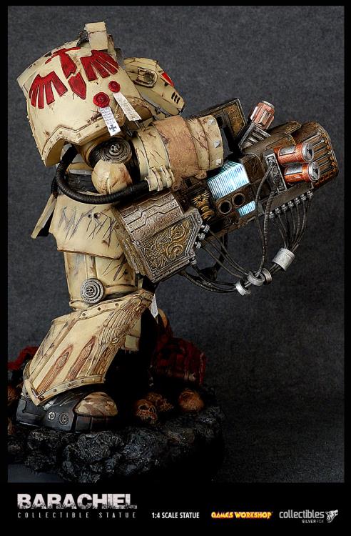Space Hulk: Deathwing Terminator Barachiel 1/4 Scale Statue Gallery Image 6