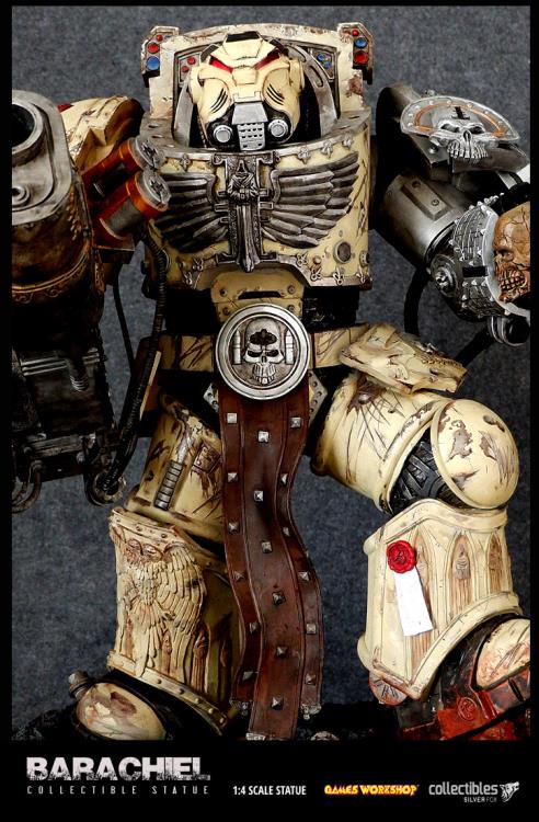 Space Hulk: Deathwing Terminator Barachiel 1/4 Scale Statue Gallery Image 8