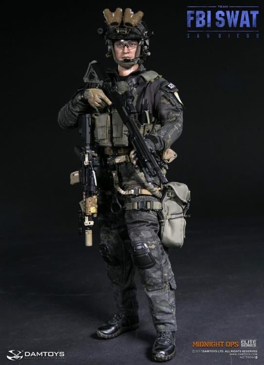1/6 Scale Elite Series FBI SWAT Team Agent - San Diego (Midnight Ops)