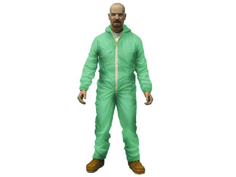 Breaking Bad 6" Previews Exclusive Walter White - Blue (Green) Hazmat Suit Gallery Image 1