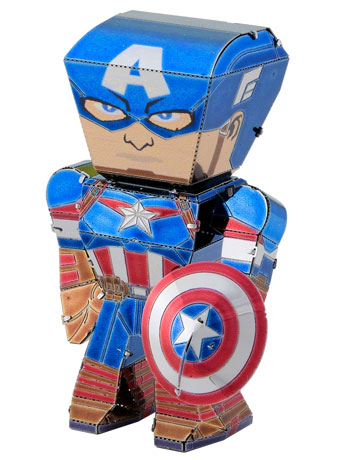 Marvel Avengers Metal Earth Legends - Captain America Gallery Image 2