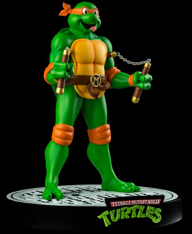 Teenage Mutant Ninja Turtles Michelangelo 12" Statue Gallery Image 3